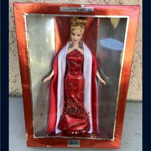 Barbie 2000 NEW YEARS Doll Collector Edition Barbie Collectibles 27409 Mattel